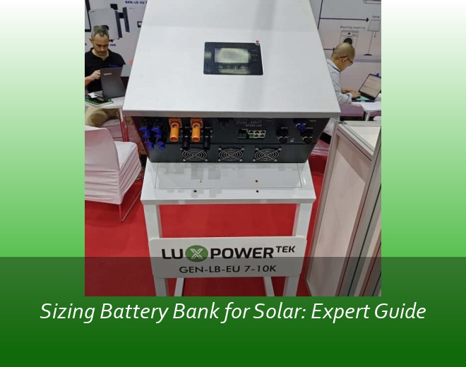 Sizing Battery Bank for Solar: Expert Guide